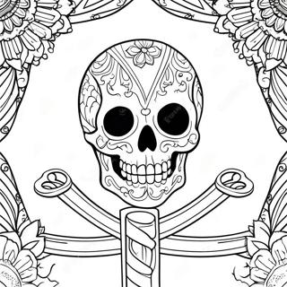 Death Coloring Pages