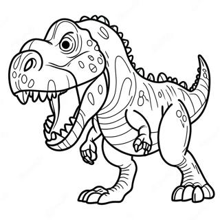 Trex Coloring Pages