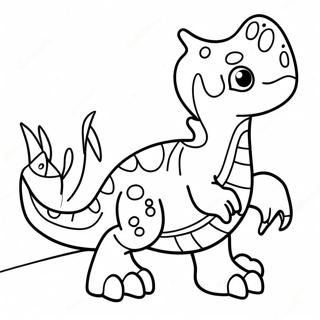 Cute Baby T Rex Coloring Page 40193-32282