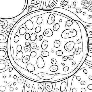 Animal Cell With Organelles Coloring Page 40203-32277