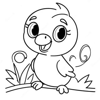 Tweety Bird Coloring Page 4021-3302