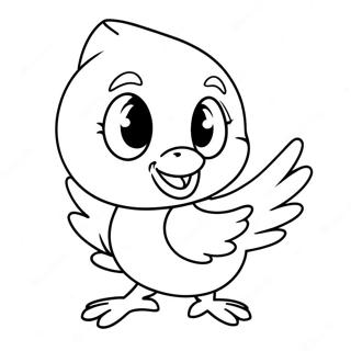 Tweety Bird Coloring Page 4021-3304