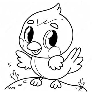 Tweety Bird Coloring Page 4021-3343