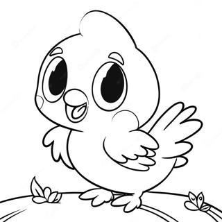 Tweety Bird Coloring Page 4021-3344