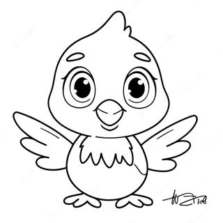 Tweety Bird Coloring Page 4021-3383