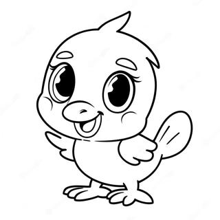 Tweety Bird Coloring Page 4021-3384