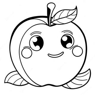 A Is For Apple Coloring Pages