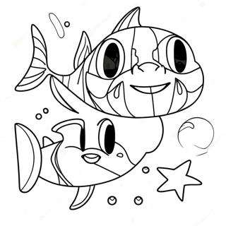 Zig And Sharko Coloring Pages