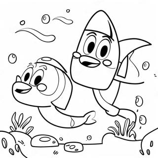 Zig And Sharko Coloring Page 40292-32355