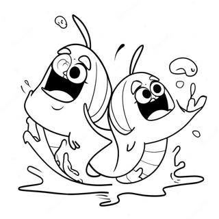 Zig And Sharko Coloring Page 40292-32356