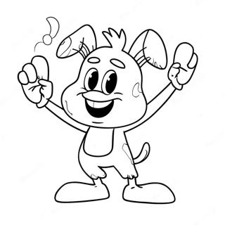 Zig The Funny Character Coloring Page 40293-32350