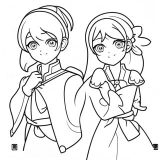 Genshin Coloring Pages