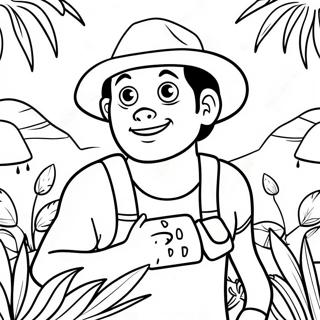 Paw Patrol Tracker Coloring Pages