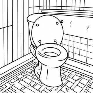 Toilet Coloring Page 40352-32391