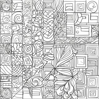 Rectangle Coloring Pages