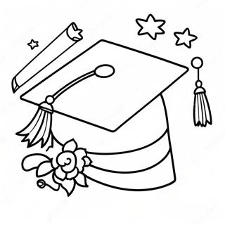 Preschool Graduation Coloring Pages