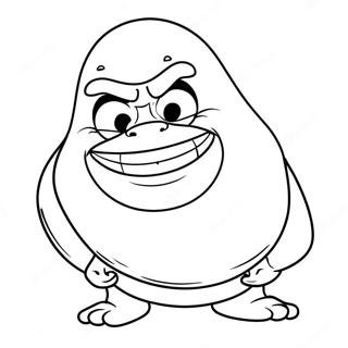 Grimace Shake Coloring Page 40412-32443