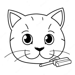 Catnap Coloring Page 4041-3319