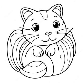 Catnap Coloring Page 4041-3355