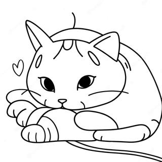 Catnap Coloring Page 4041-3396