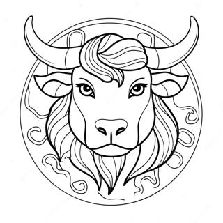 Taurus Coloring Pages