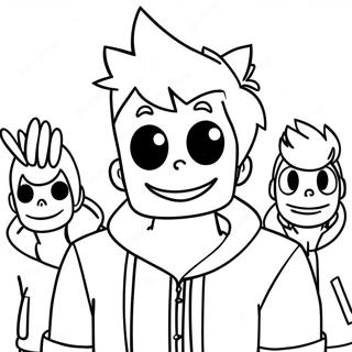 Eddsworld Coloring Pages