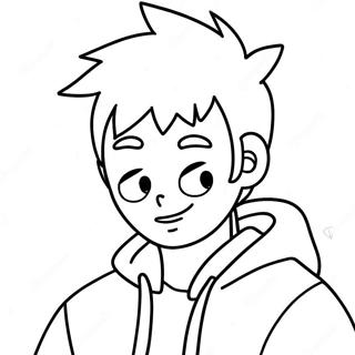 Eddsworld Coloring Page 40492-32503