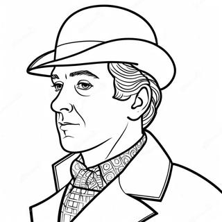 Sherlock Holmes Coloring Page 40502-32506