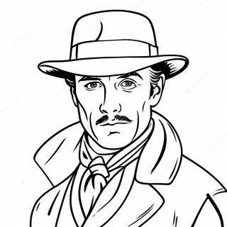 Sherlock Holmes Coloring Page 40502-32508