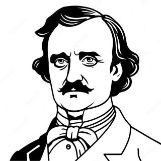 Edgar Allan Poe Coloring Pages