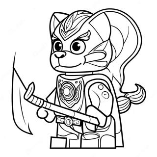 Lego Chima Coloring Page 40552-32550