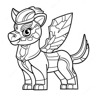 Lego Chima Coloring Page 40552-32551