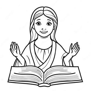 Spanish Bible Coloring Pages