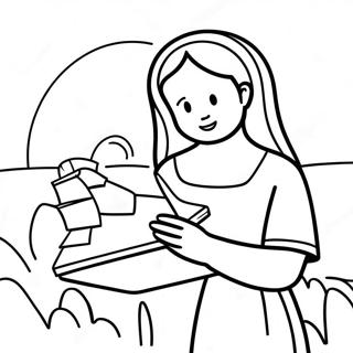 Spanish Bible Coloring Page 40562-32559