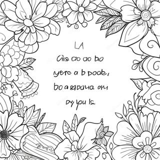 Colorful Spanish Bible Verse Coloring Page 40563-32566