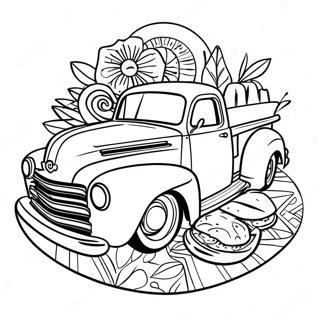 Classic Chicano Culture Coloring Page 40583-32579