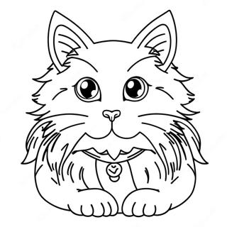 Ragdoll Cat Coloring Pages