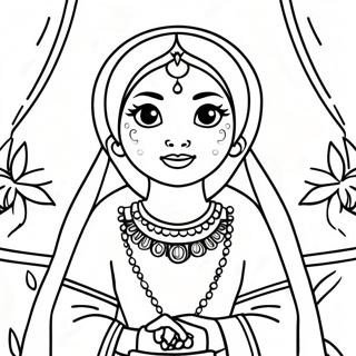 Raya Coloring Page 4061-3416