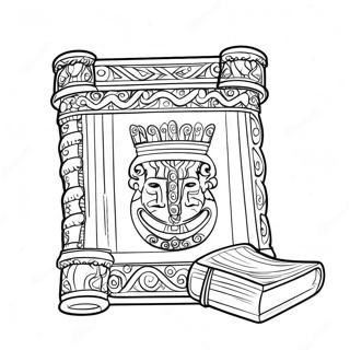 Torah Coloring Pages