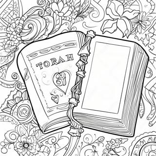 Torah Coloring Page 40622-32606