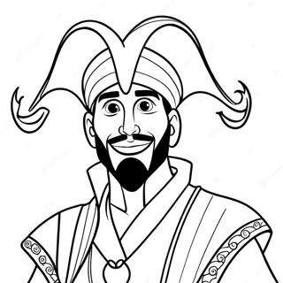 Jafar Coloring Page 40632-32615