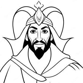 Jafar Coloring Page 40632-32616