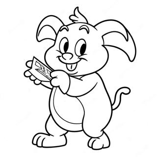 Porky Pig Coloring Page 40662-32640