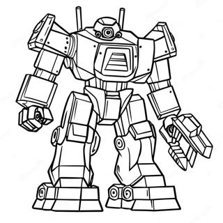 Mech Coloring Page 40672-32654