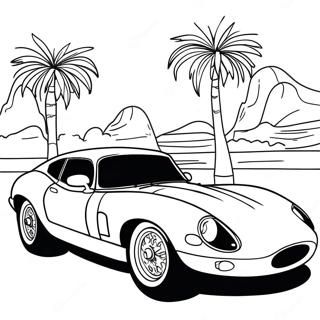 Jaguar Car Coloring Pages