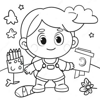 Second Grade Coloring Page 40752-32716