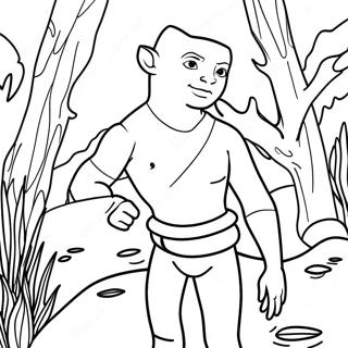 Avatar World Coloring Page 40772-32726