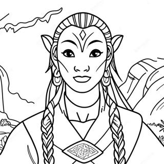 Avatar World Coloring Page 40772-32727