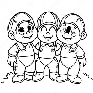 Sturniolo Triplets Fun Adventure Coloring Page 40783-32746