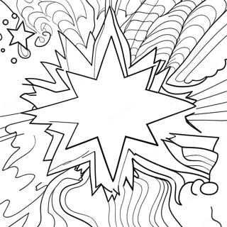 Colorful Milky Way Stars Coloring Page 40793-32743